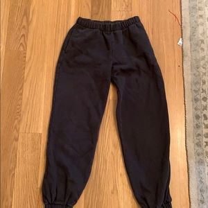 Black brandy Melville sweatpants